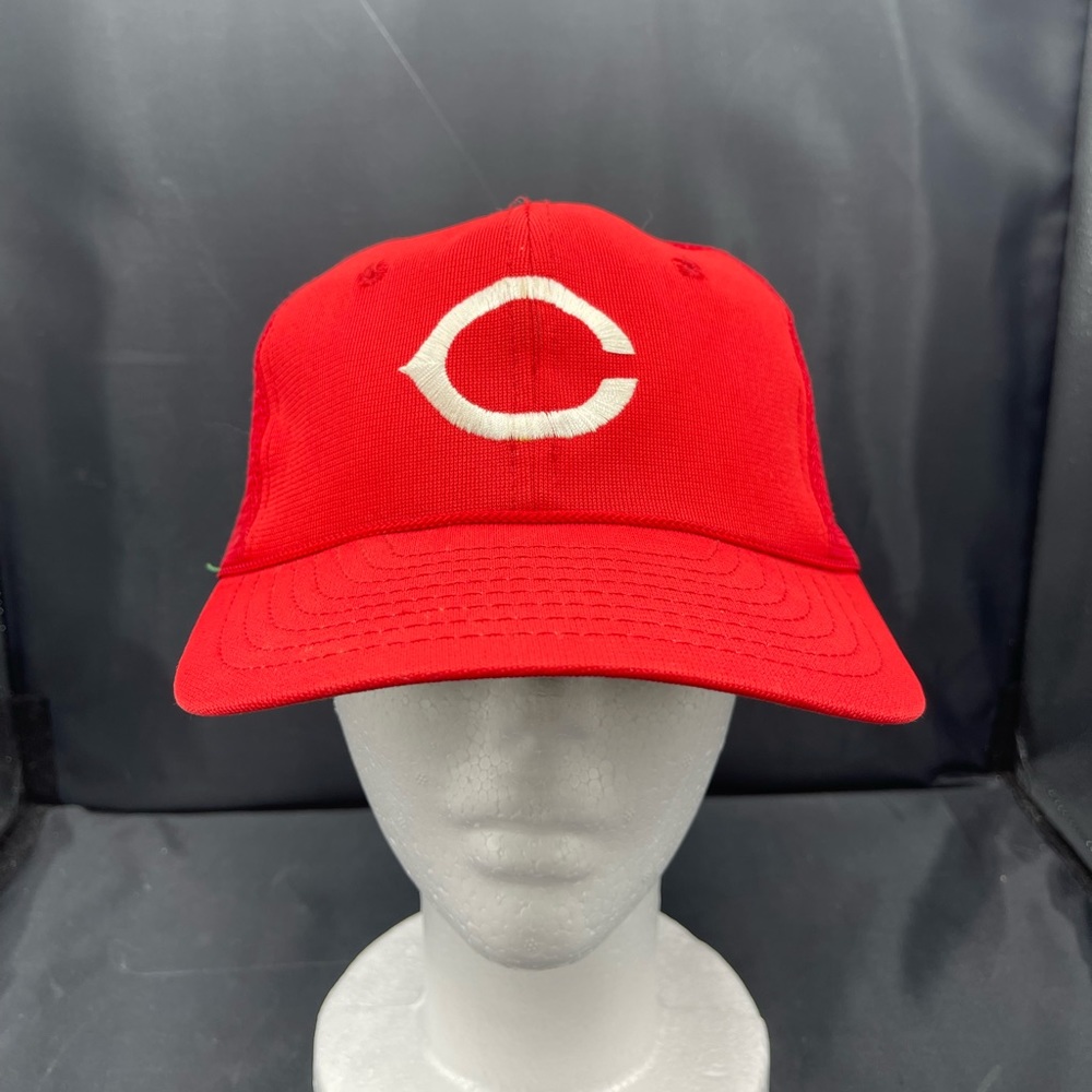 Vintage Cincinnati Reds Ball Rope Hat Snapback Cap Major League Baseball
